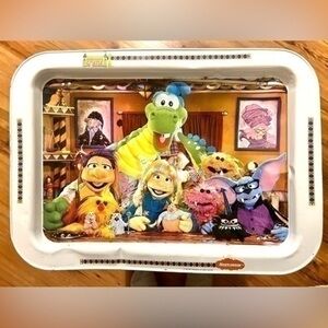 Eureka’s Castle metal tray Nickelodeon vintage 1990’s